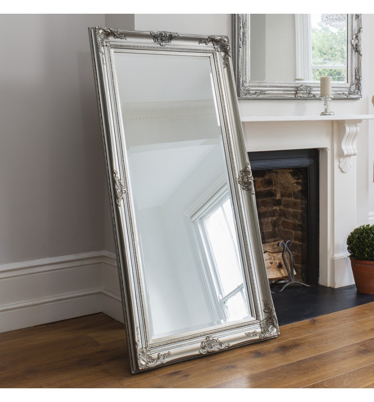 Harrow Leaner Mirror Silver