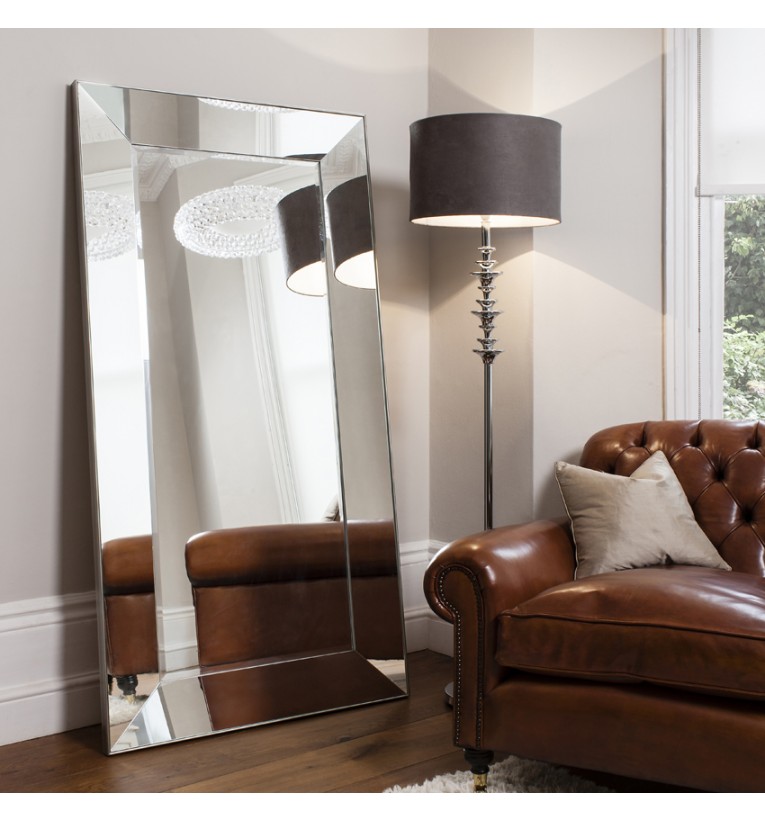 Vasto Leaner Mirror Silver 