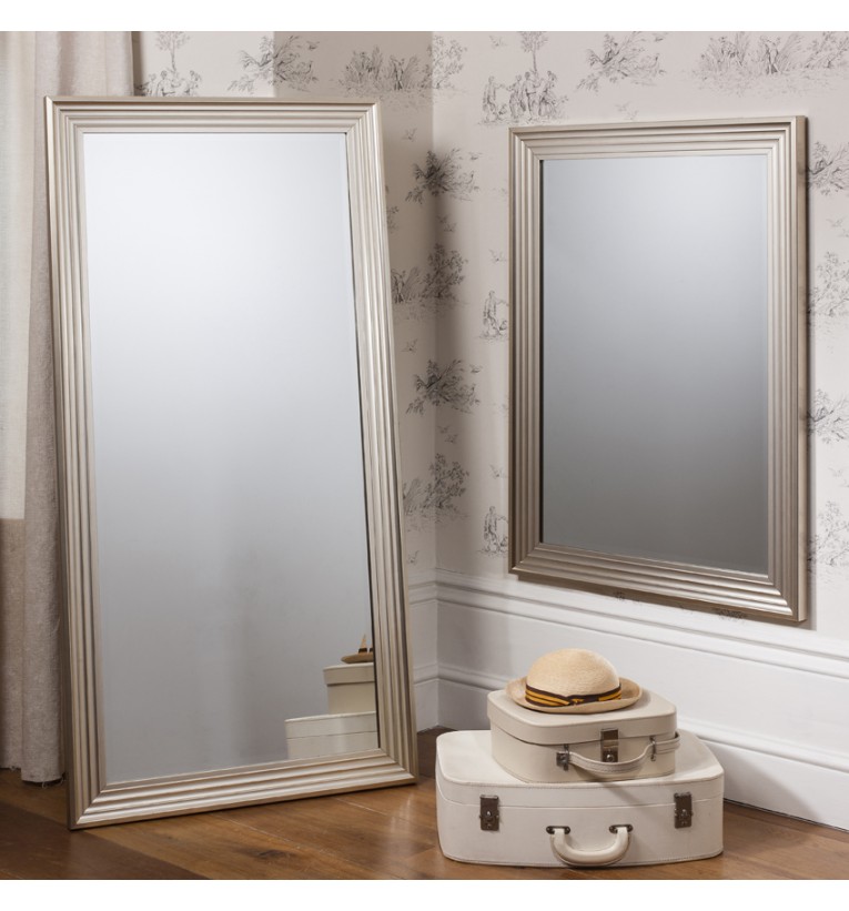 Jackson Leaner Silver Mirror
