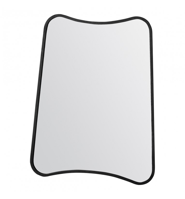 Kurva Black Rectangle Mirror