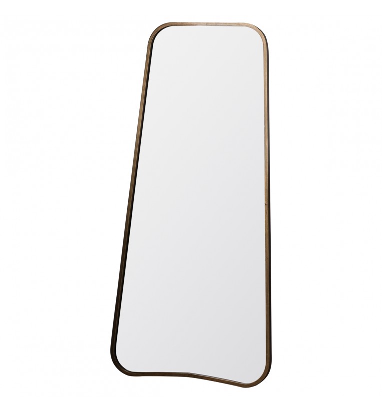 Kurva Gold Leaner Mirror