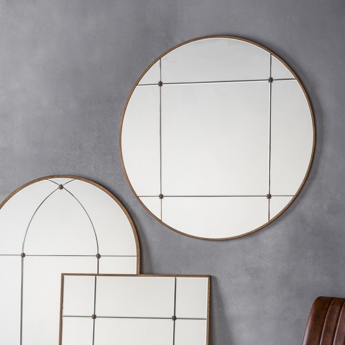 Ariah Round Mirror
