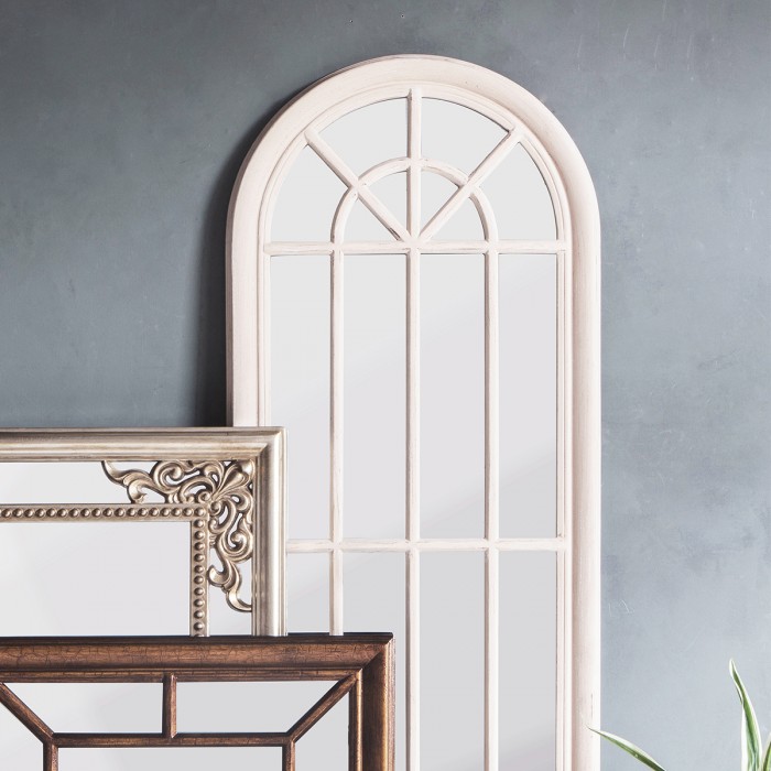 Curtis Mirror Antique White