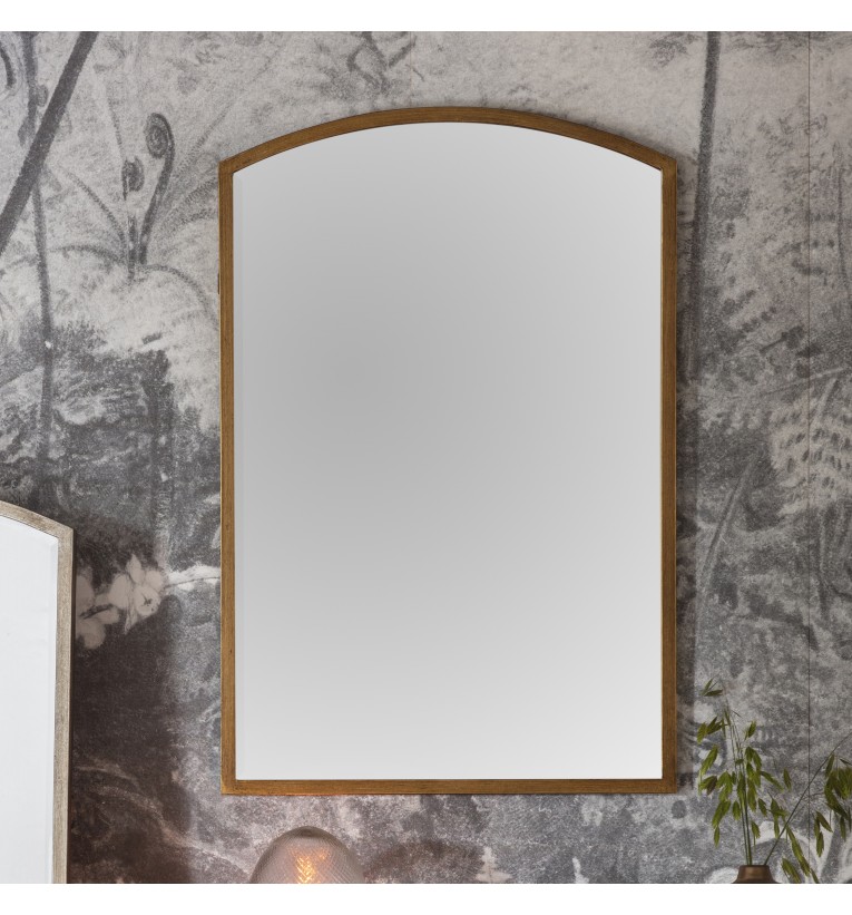 Higgins Arch Mirror Antique Gold 