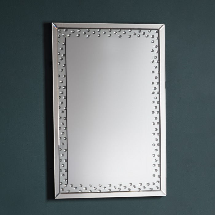 Eastmoore Silver Mirror Rectangle