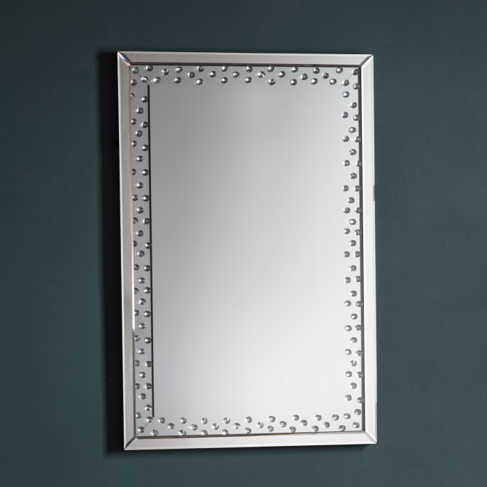 Eastmoore Silver Mirror Rectangle