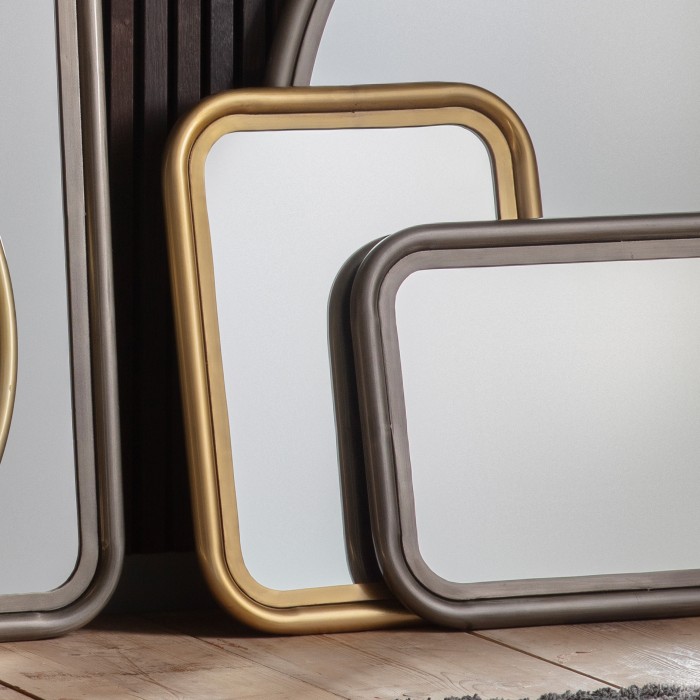 Eindhoven Mirror Brass Small