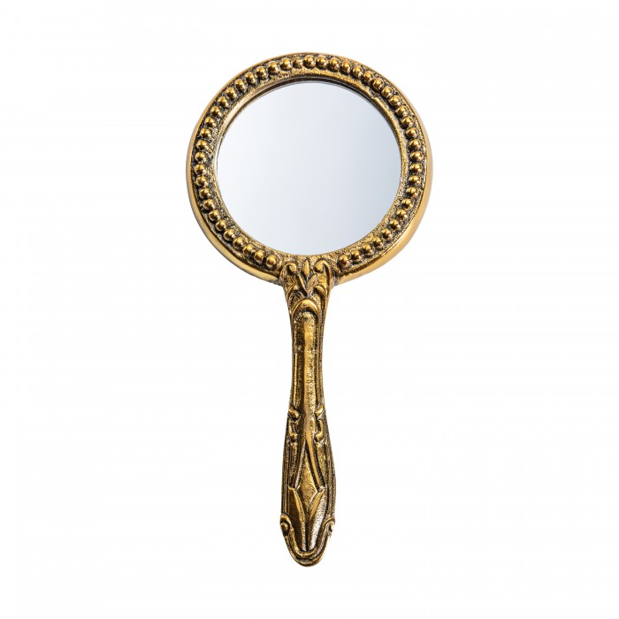 Brentelle Mirror Brass Antique 