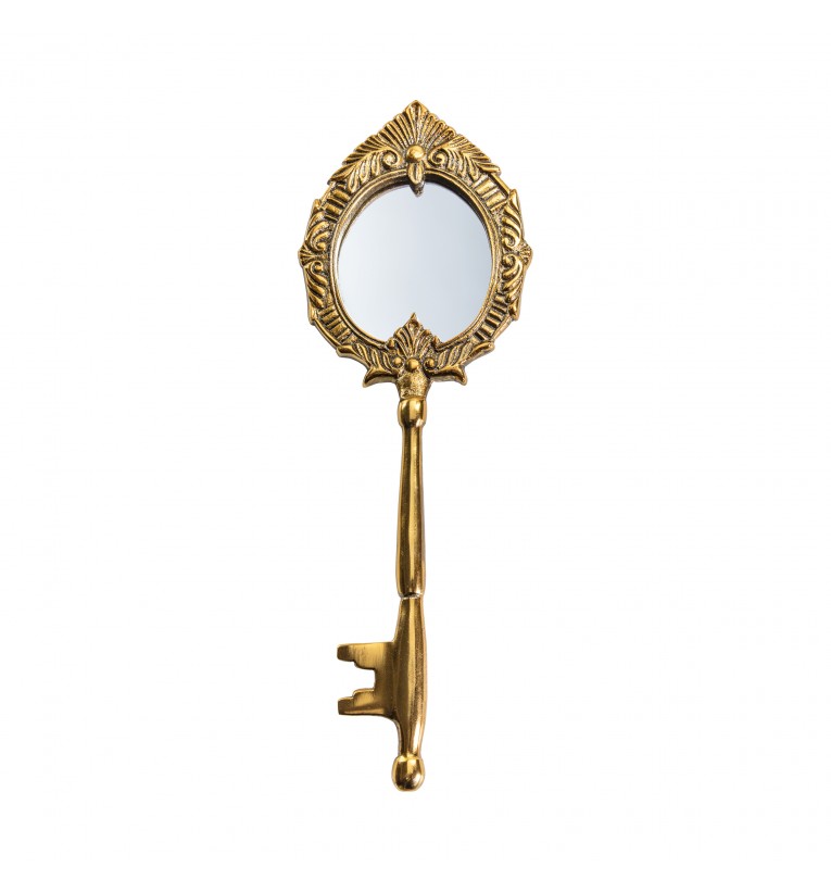 Romea Mirror Brass Antique