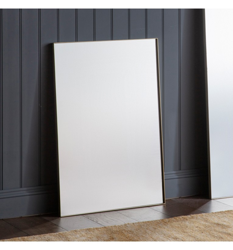 Hurston Rectangle Mirror Silver